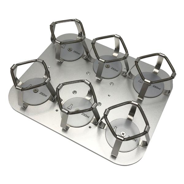 アズワン シェイキングインキュベーター用 フラスコ用ホルダー(250〜300mL) FP6-2504-525-11