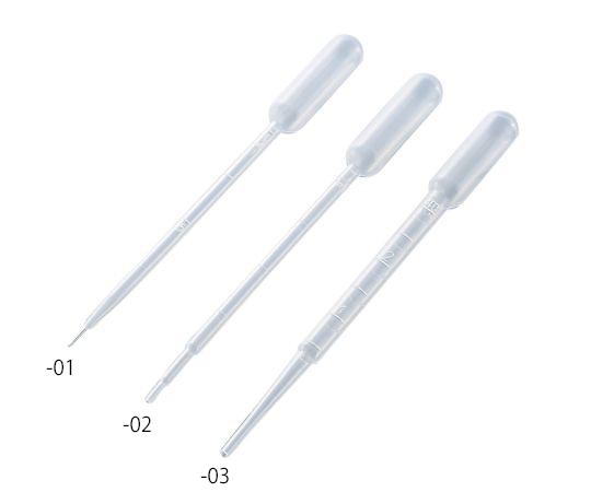 アズワン ポリスポイト(滅菌済み個入包装タイプ) 3mL 1000本入 3-9182-03