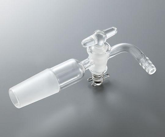 アズワン 排気管 曲管 ガラスコック  VCG1938 1個の通販は