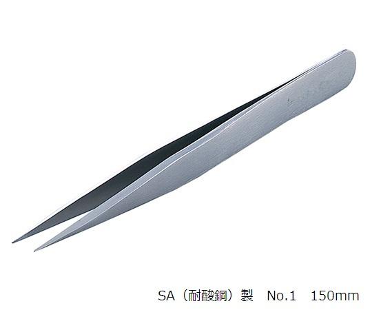 ルビス(Rubis) MEISTER ピンセット SA(耐酸鋼)製 No.1 150mm 2-8028-27の通販は 6,961円