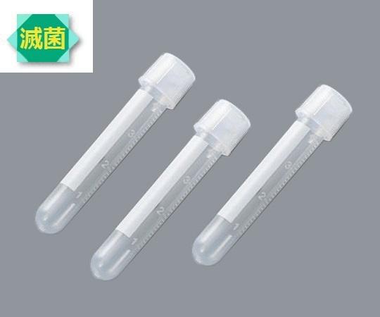 アズワン 滅菌PPチューブ(目盛付) 5mL 500個入  34180105D 1箱(500個入)