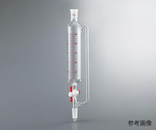 アズワン 円筒分液ロート(平衡型・PTFEコック) 60mL 4-459-01