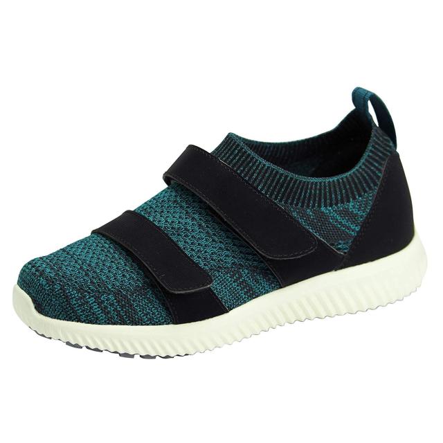 マリアンヌ製靴 SaiSai ストレッチニットスニーカー WG120(WG120) エメラルドグリーン M