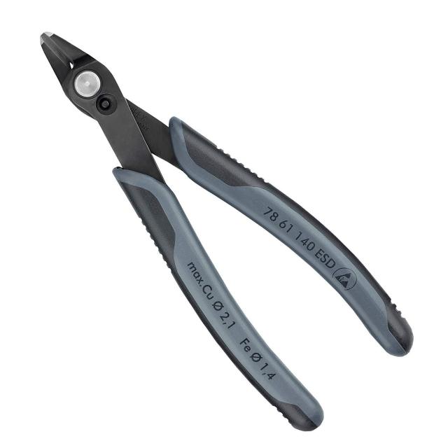 クニペックス KNIPEX 7861-140ESD エレクトロニクス スーパーニッパーXL(SB) 7861-140ESD