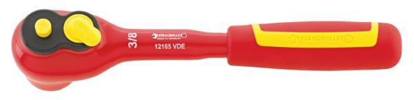 STAHLWILLE(スタビレー) 12165VDE (3/8SQ)絶縁ラチェットハンドル(12430001) 12165VDE