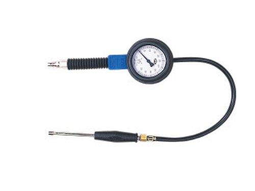 京都機械工具 AGT231 タイヤエアゲージ 0-500KPA (ストレートコネクター) AGT231