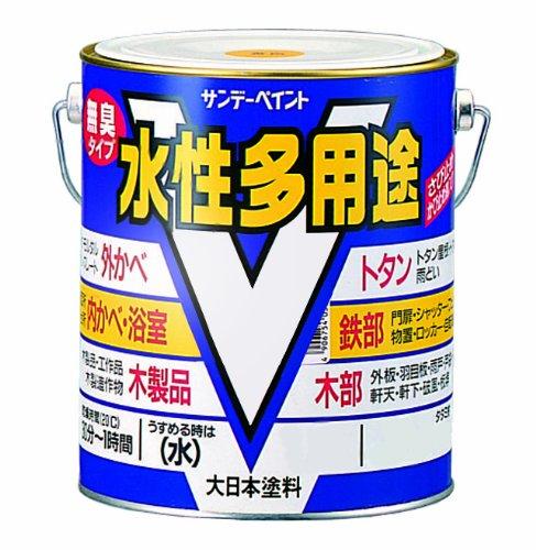 サンデーペイント サンデー 水性多用途 白 3L #10J6U
