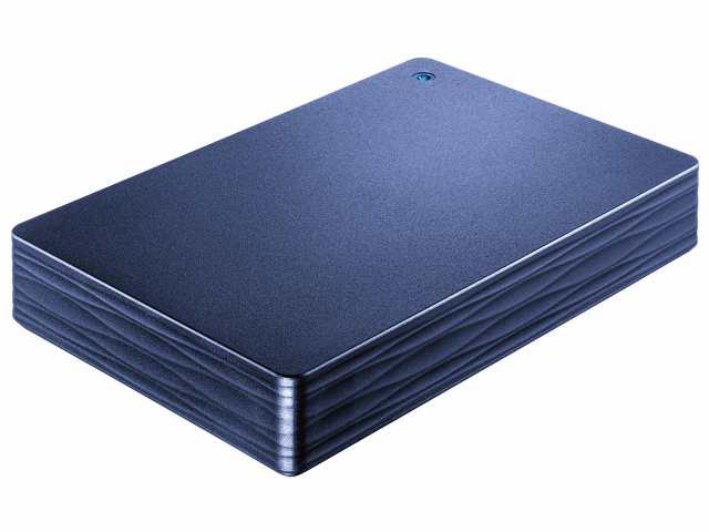 IODATA アイオーデータ USB 3.1 Gen 1/2.0 ポータブルHDD カクうす Lite ミレニアム群青 2TB(HDPH-UT2DNVR)