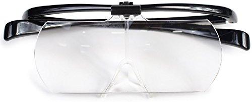 HF-60DEF]双眼メガネルーペ メガネタイプ 1.6倍 2倍 2.3倍 レンズ3枚