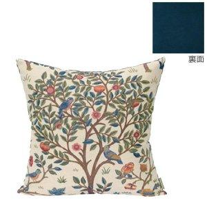 川島織物セルコン Morris Design Studio ケルムスコットツリー 背当クッションカバー 60×60cm LL1722 BE ベージュ (1270513)