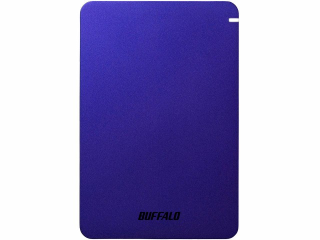 BUFFALO バッファロー USB3.1(Gen.1)対応 耐衝撃ポータブルHDD 1TB ブルー(HD-PGF1.0U3-BLA)