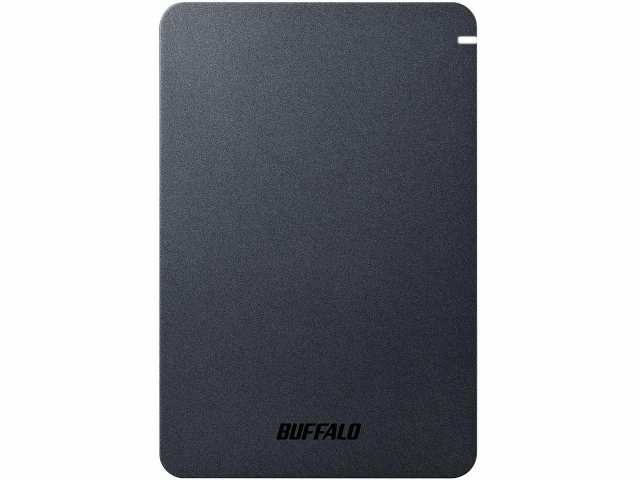 BUFFALO バッファロー USB3.1(Gen.1)対応 耐衝撃ポータブルHDD 4TB ブラック(HD-PGF4.0U3-GBKA)