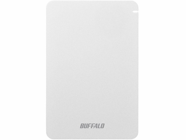 BUFFALO バッファロー USB3.1(Gen.1)対応 耐衝撃ポータブルHDD 4TB ホワイト(HD-PGF4.0U3-GWHA)