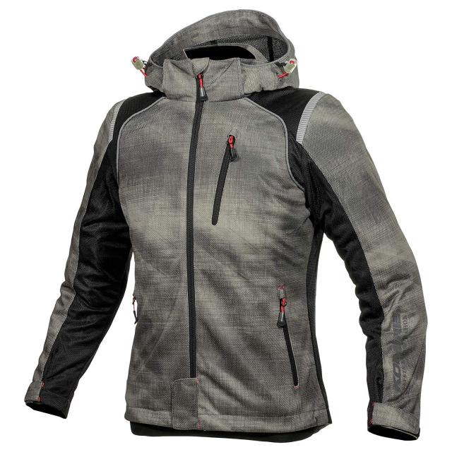 KOMINE(コミネ) JK-135 Protect Full MESH-Parka Smoke/Black WM 品番:07-135/SM/BK/WM