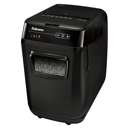 Fellowes 250M-2 AutoMax 電動シュレッダー マイクロカット 最大幅:A4 最大枚数:10枚以下 31L〜40L ブラック