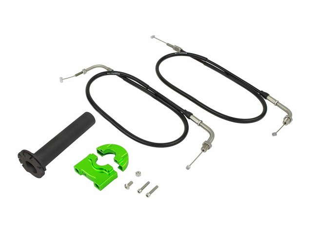 POSH Faith 【必ず購入前に仕様をご確認下さい】コンパクトハイスロ LG  KLX250/Dトラ (020678-L1)の通販は