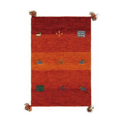 HAGIHARA 萩原 ギャッベ マット・ラグ GABBEH D16 約70×120cm OR 270034231 (1294772)の通販は 14,036円