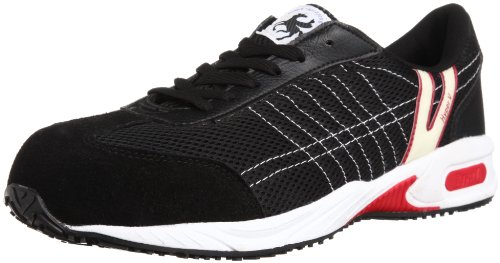 日進ゴム 日進 耐滑樹脂先芯入りスニーカー V2000BK-26.0 3266656の通販は