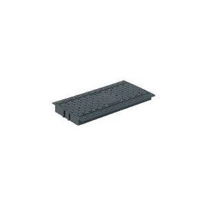 三甲 サンコー プラスチックグレーチングU#240グレー SKGL-U240-GL 3424944