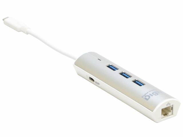 PRINCETON プリンストン Digizo USB3.1 TypeCドッキングステーションミニ(LAN/シルバー)(PUD-PDC3LSVA)の通販は