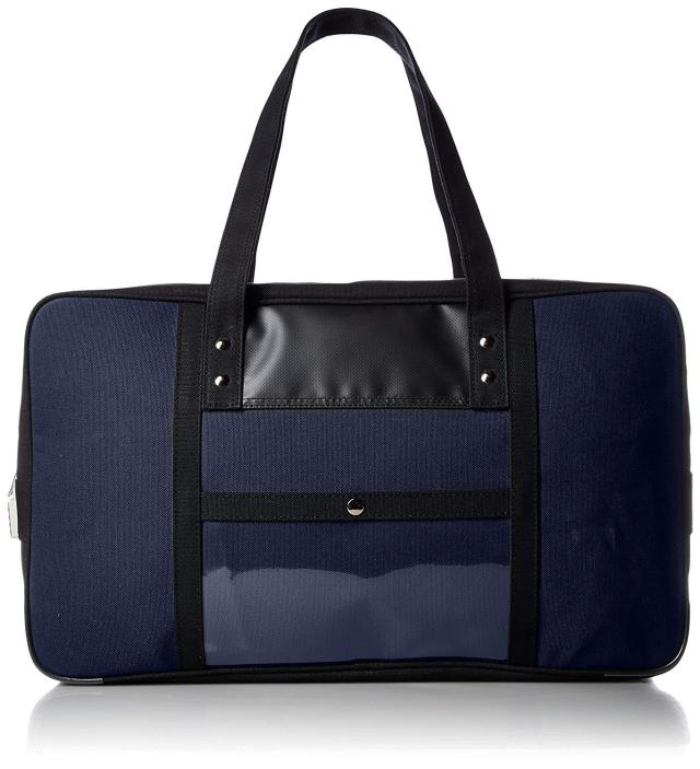 SANEI 帆布メール用ボストン(L)SED-1錠付 紺