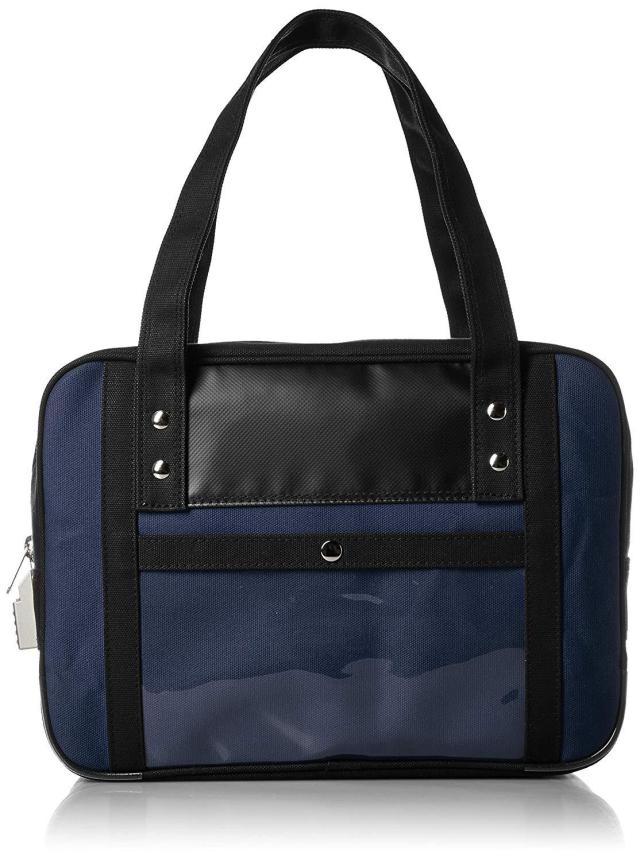 SANEI 帆布メール用ボストン(S)SED-1錠付 紺