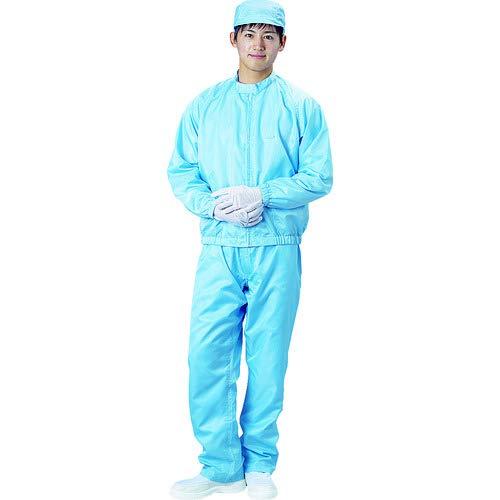 ブラストン 防塵ジャケット(立衿)-青-Mサイズ