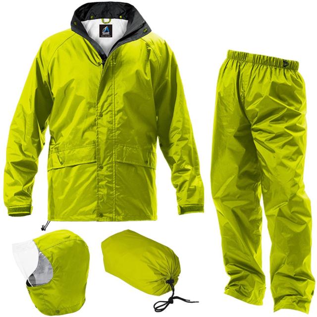 マック(Makku) マック 雨具 フェニックス2 フラッシュグリーン M