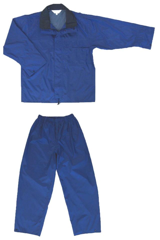 APT RAIN HI(アプトレインハイ) 前垣 AP300PVCレインスーツ ネイビー Lサイズの通販は 5,114円