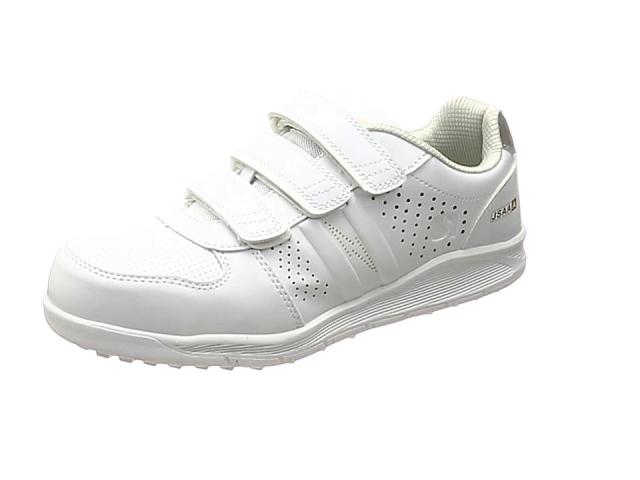 simon 耐滑静電プロスニーカー 25.5cm ホワイト NS618WS-25.5 1足の通販は 5,060円