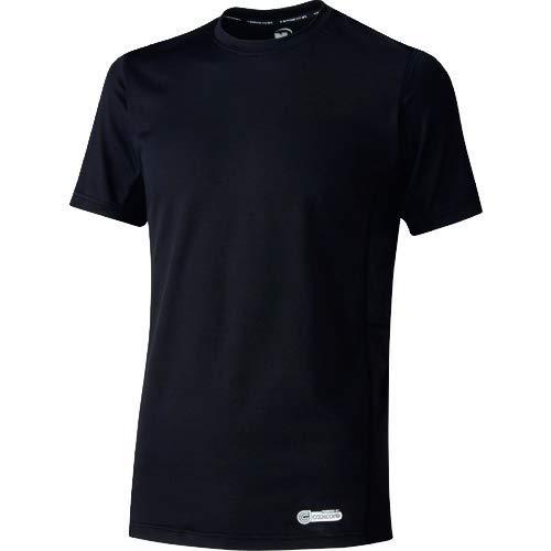 ミドリ安全(Midori Anzen) ミドリ安全 ベルデクセル 男女共用 半袖クールコアTシャツ VEC19上 ブラック Lの通販は