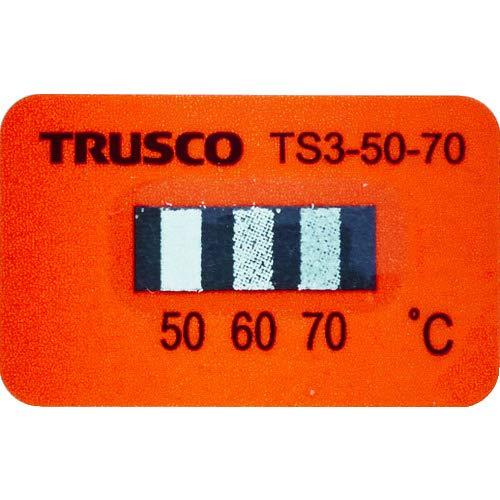 TRUSCO トラスコ中山 TRUSCO 温度シール3点表示不可逆性50°C〜70°C(40枚入り) 8,835円