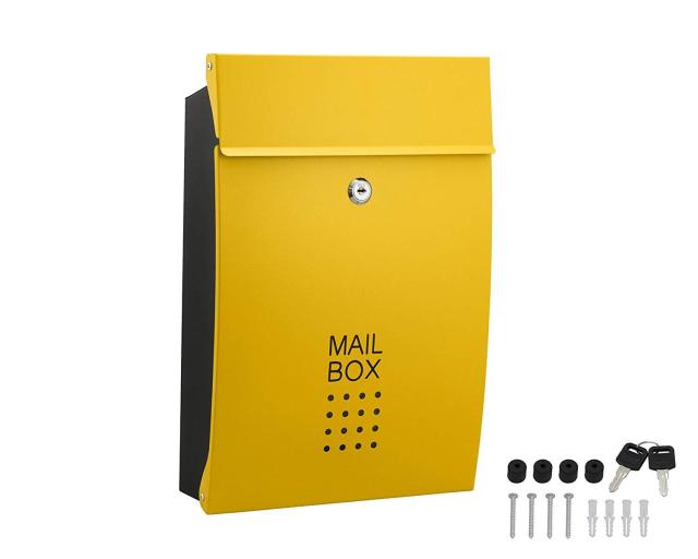 ハイロジック 60701 SHPB05A-YB メールボックス イエロ-の通販は 6,953円