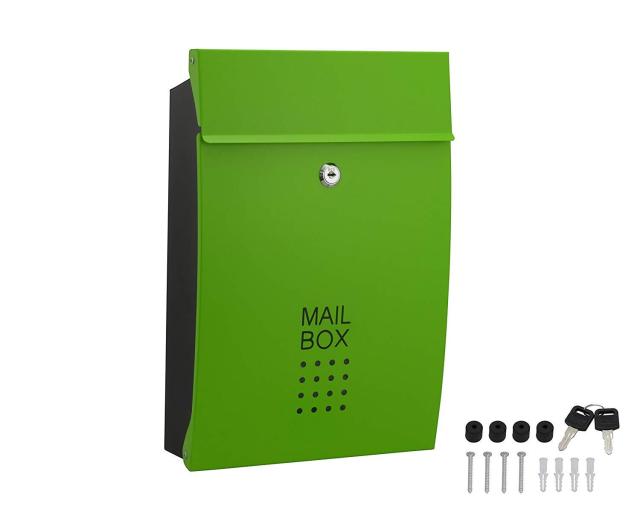 ハイロジック 60708 SHPB05A-GB メールボックス グリーンの通販は 6,066円