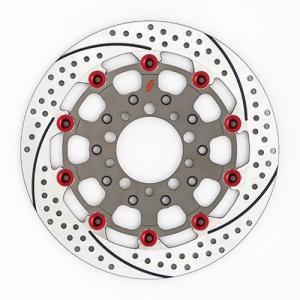 KUNIMI 国美コマース プレミアムレーシング 品番:ES207WR-RD サイズ:φ310 ピンカラー:レッド