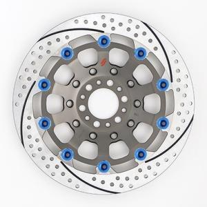 KUNIMI 国美コマース プレミアムレーシング 品番:ES101WL-BL サイズ:φ320 ピンカラー:ブルー