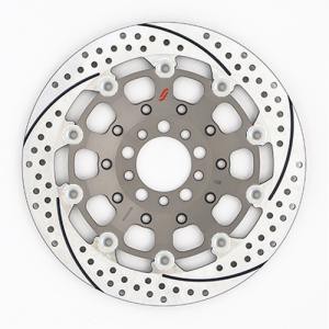 プレミアムレーシング 品番:ES102FL-SV サイズ:φ320  ピンカラー:シルバーの通販は
