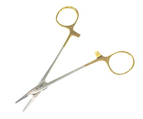 アズワン 持針器(ダイヤチップ付)ヘガール持針器 130mm HNH-D1 1本