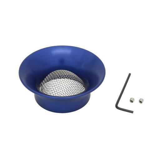 シフトアップ(Shift Up) アルミマシンドエアファンネル ステンレスネット 44mm BLUE 品番:211926-01の通販は 5,458円