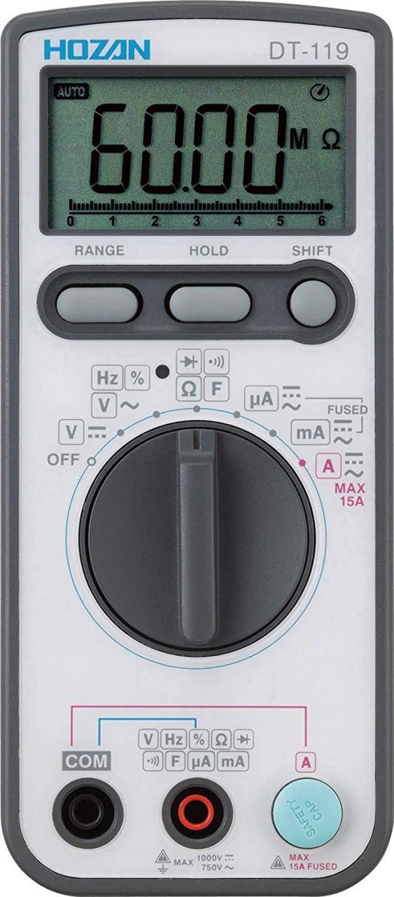 HOZAN DT-119 デジタルマルチメータ  (DT-119)の通販は