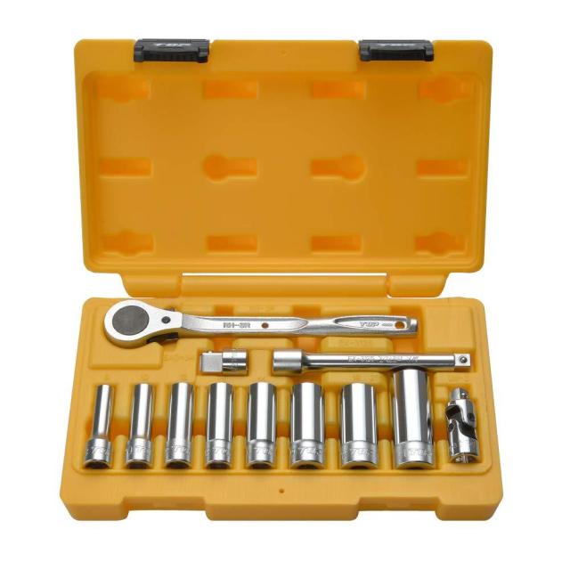 TOPKOGYO トップ工業 サーフェイスディープソケットレンチセット(差込角9.5mm)  (DWS-308RS)の通販は 14,383円