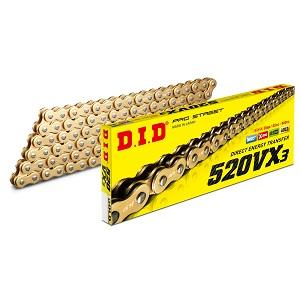 D.I.D(大同工業) 【必ず購入前に仕様をご確認下さい】520VX3-120ZB G＆G VXシリーズ Xリング