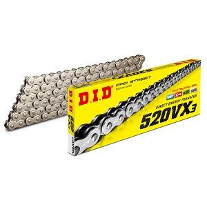 D.I.D(大同工業) 【必ず購入前に仕様をご確認下さい】520VX3-120ZB S＆S VXシリーズ Xリング