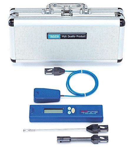 イチネンTASCO 空気センサー付温度計セット  TA410AX 1セット