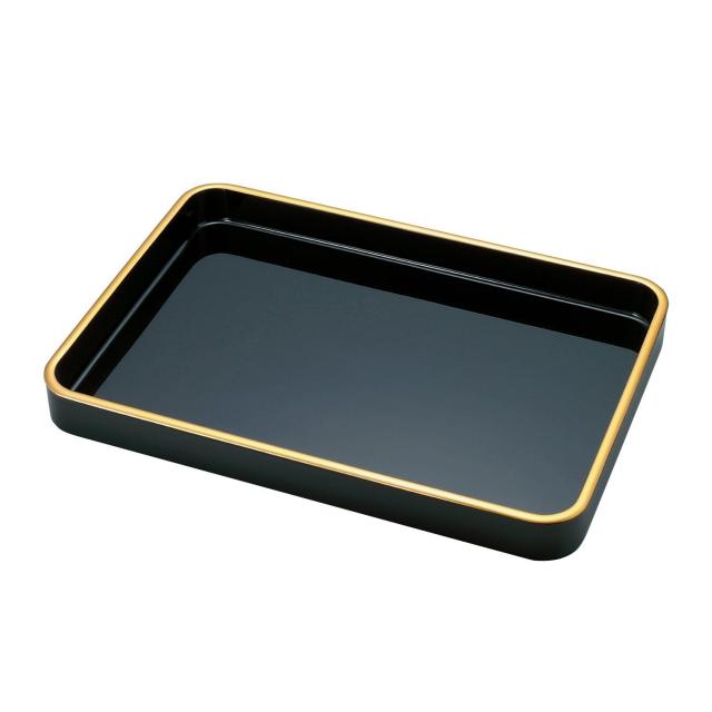 オープン工業 木製賞状盆 カシュー塗り A3対応 内寸W442×D297×H40mm TJ-16