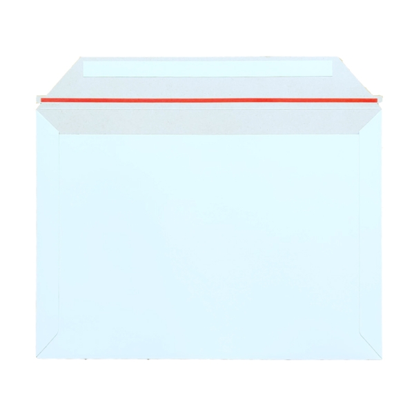 梱包資材 厚紙封筒 ビジネスレターケース (A4サイズ・角2・250g/m3 240x332mm 1個約43g) 貼り付けテープ付 開封ジッパー付 (メール便対応・ゆうパケット対応) ホワイト 800枚(梱包サイズ34cm x 30cm x 10cm/ケース 1ケース200枚入、4ケース)【入数:800】の通販は