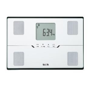 TANITA タニタ 体重 体組成計 ホワイト BC-768 WH スマホでデータ管理 立てかけ収納OK -