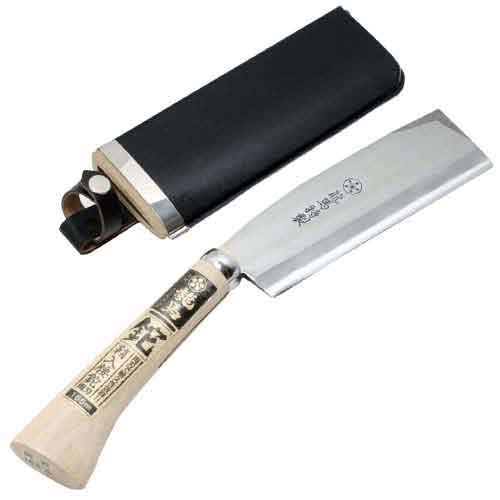 梅鉢龍馬 鞘入腰鉈 双刃 165MM 602053