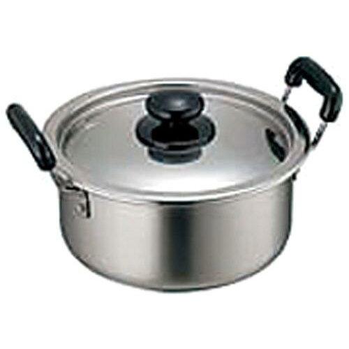 KANDA カンダ 18-0モリブデン実用鍋 両手 33cm(11.9L) 1個
