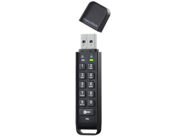 IODATA アイオーデータ パスワードボタン付き セキュリティUSBメモリー 16GB ED-HB3/16G(ED-HB3/16G)